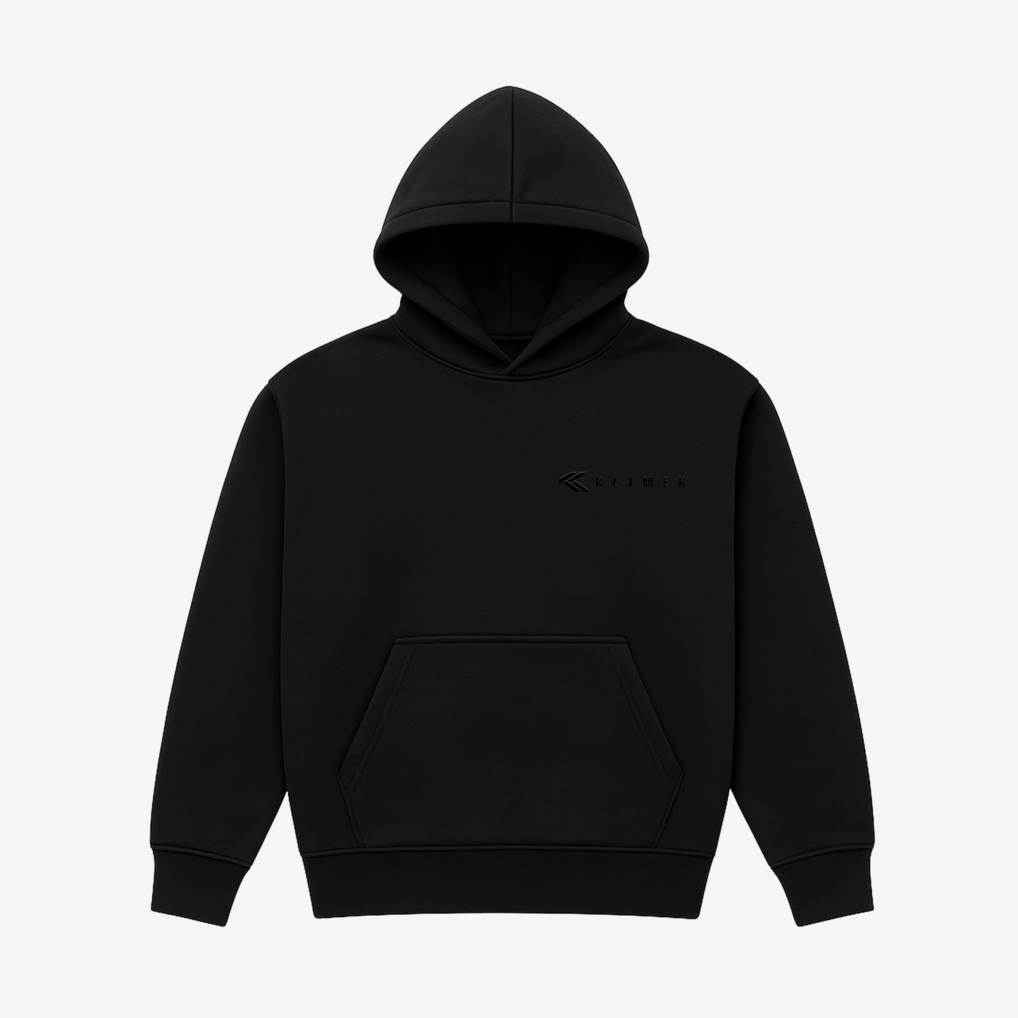 KLIMEK | BEATER – HOODIE BLACK