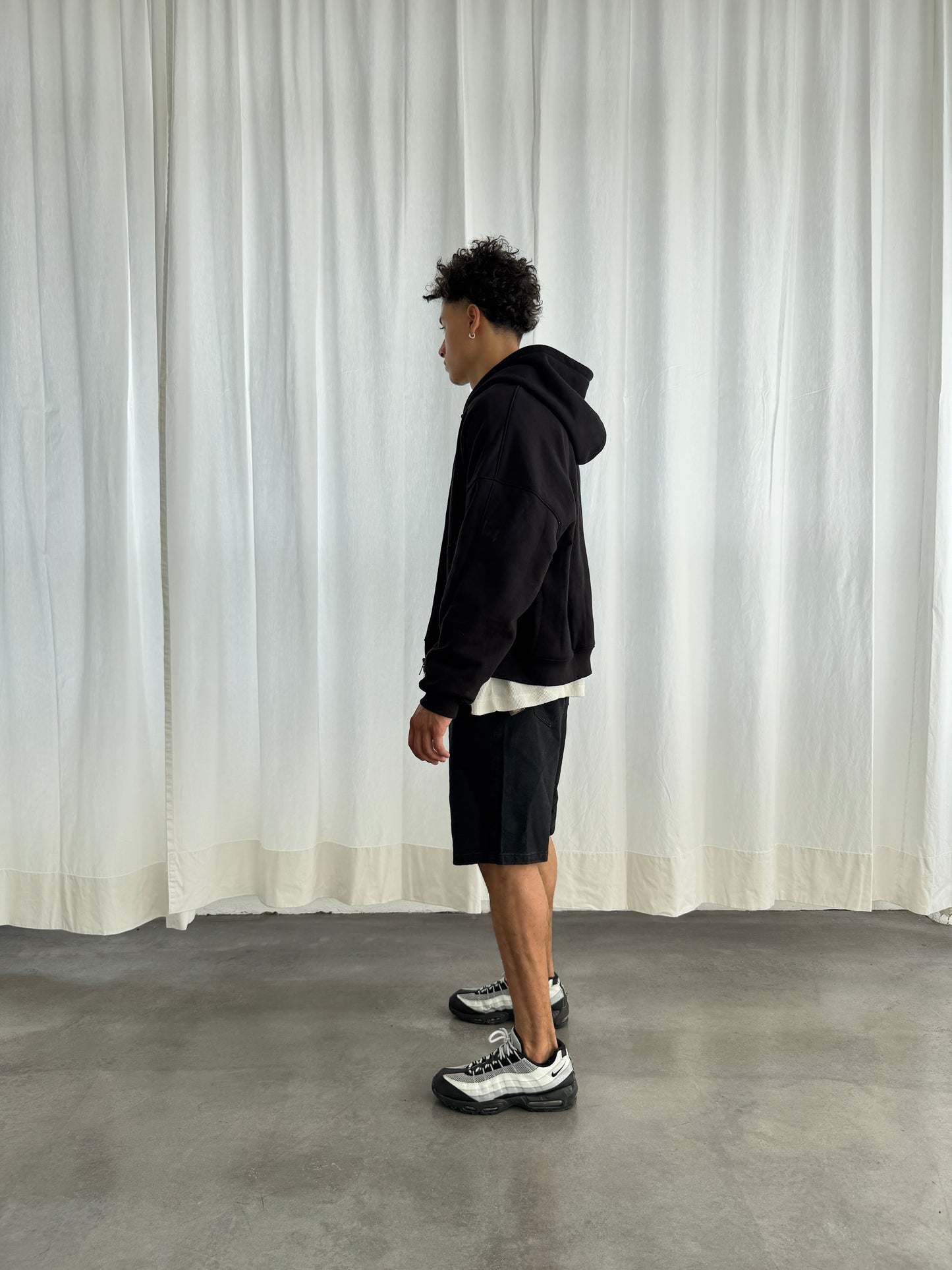 KLIMEK | BEATER – HOODIE BLACK