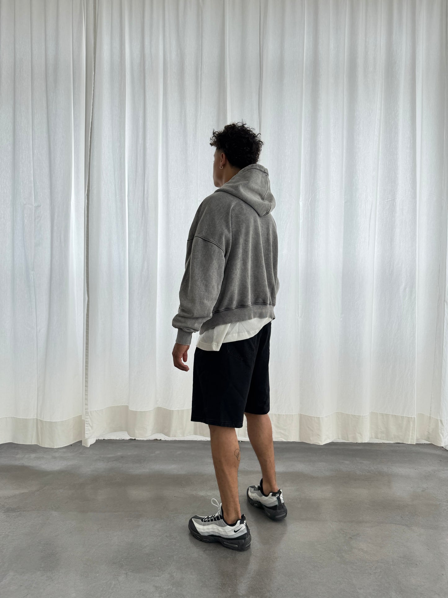 KLIMEK | BEATER – ZIPHOODIE ASH GREY V1