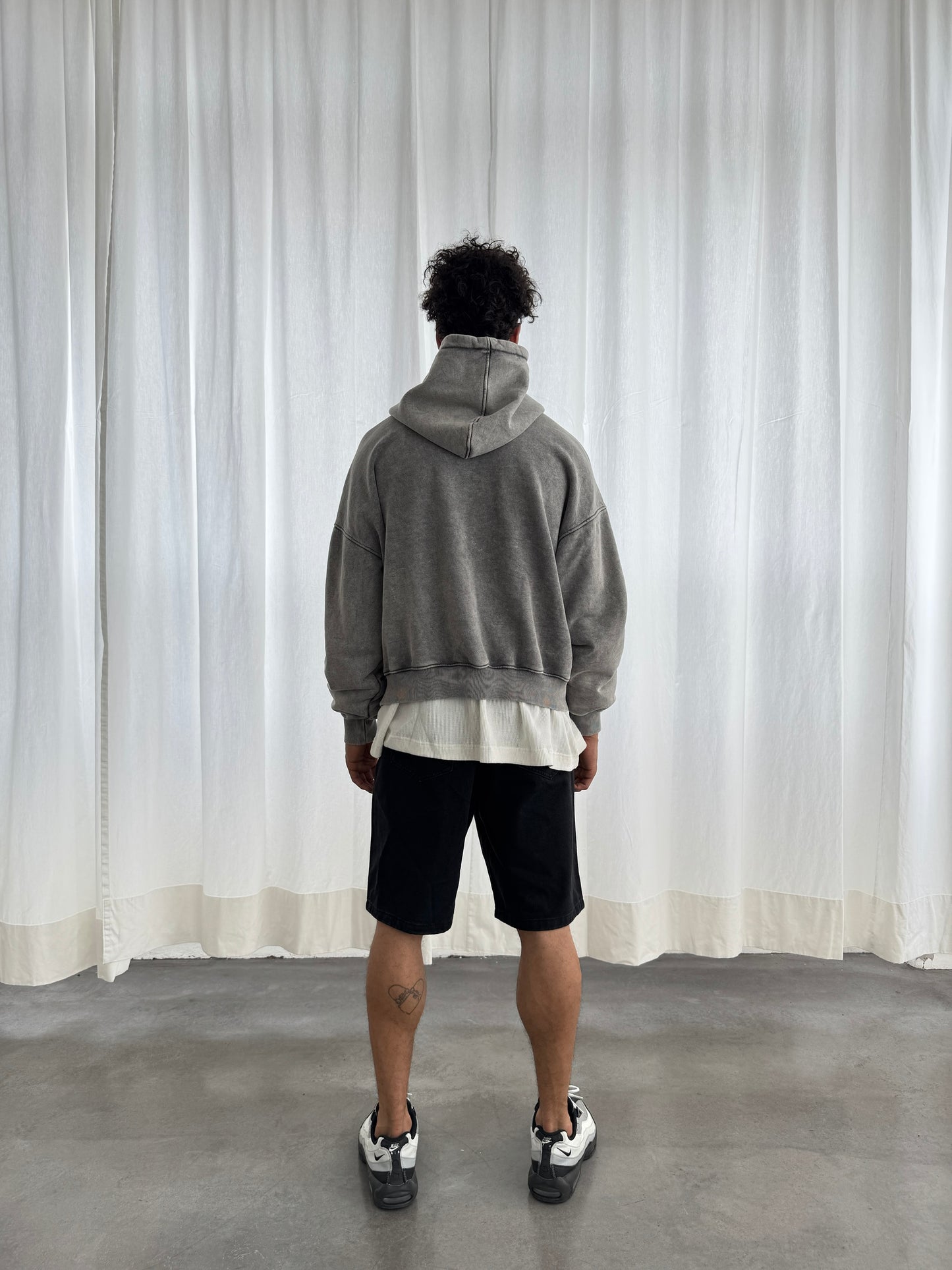 KLIMEK | BEATER – ZIPHOODIE ASH GREY V1
