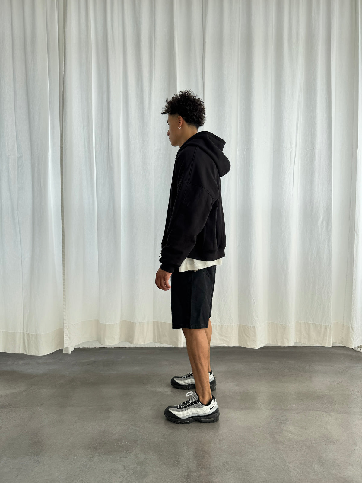 KLIMEK | BEATER – HOODIE BLACK