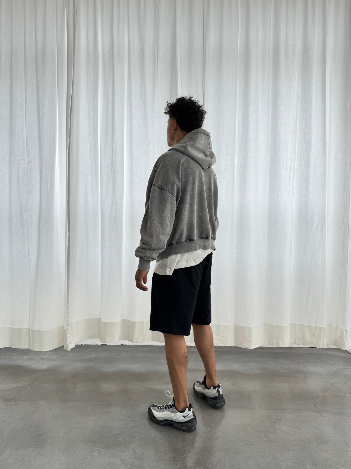 KLIMEK | BEATER – ZIPHOODIE ASH GREY V1